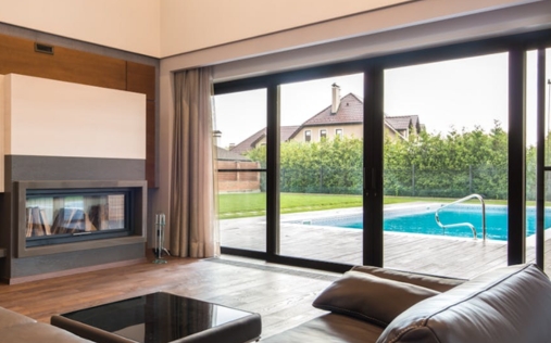 Slim Line Sliding Door Image 1